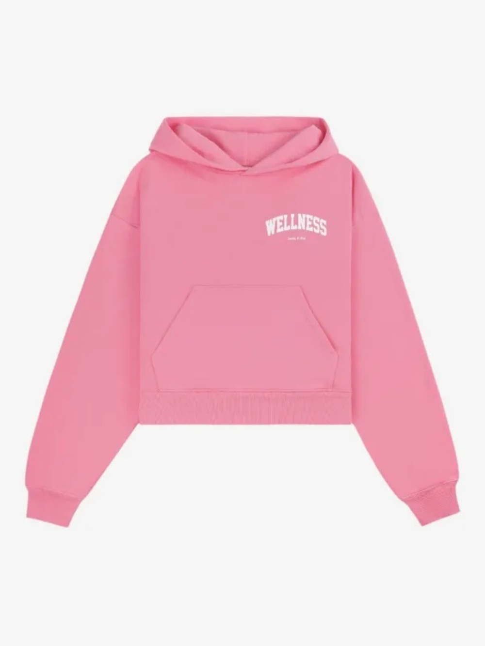 $165 NWT Sporty & Rich Wellness Cropped sweatshirt size small - Picture 4 of 4